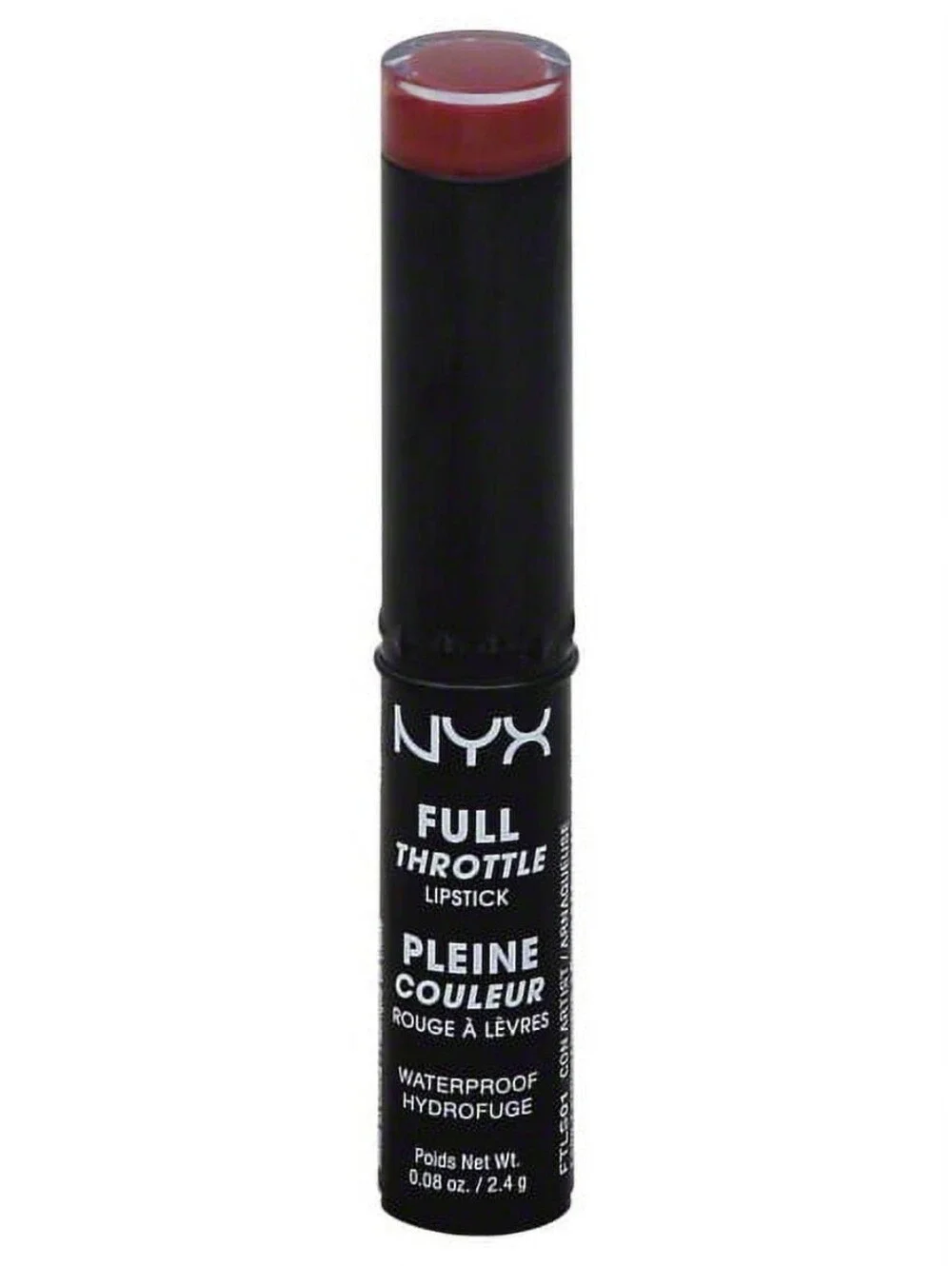 🧚‍♀️#FTLS 011 LOADED NYX Discontinued Full Throttle Lipstick NWT/SEALED
